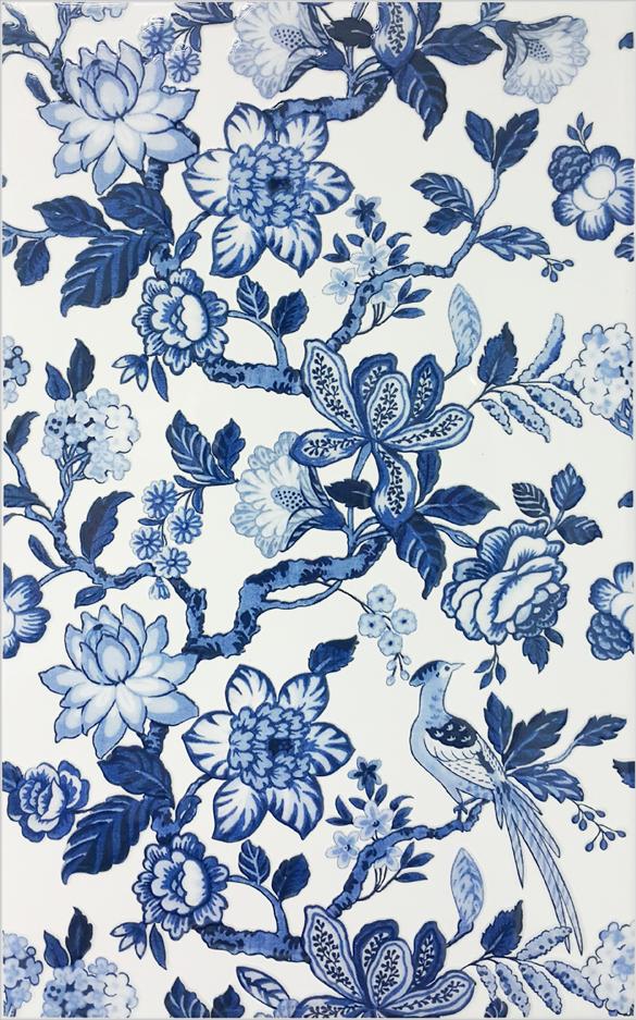 กระเบื้อง10x16 in. พอร์ซเลนบลู 7M/1P