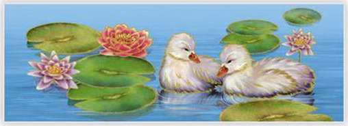 กระเบื้อง3x8 in. หงษ์ษาสวรรค์ 7T2/1P