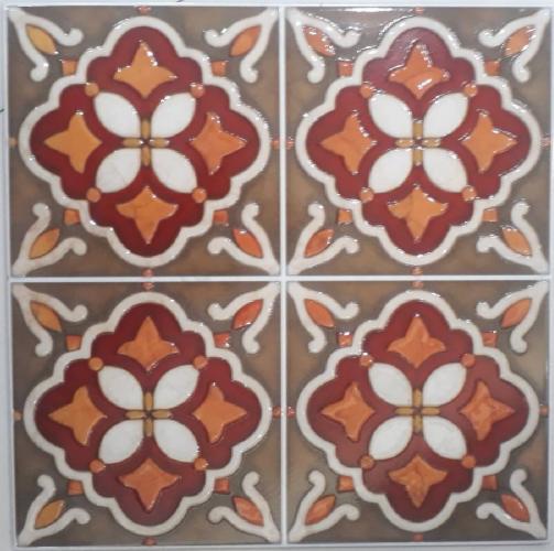 กระเบื้อง12x12 in. มันตราน้ำตาล